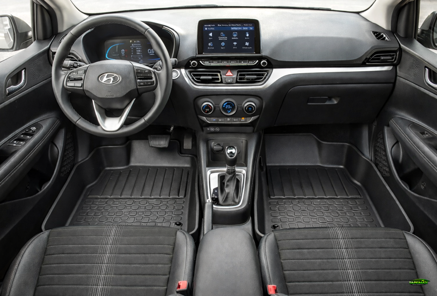 Tapete instalado Hyundai HB20
